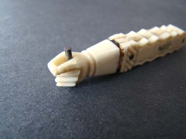 A Charming 19th century Sailor Made Whalebone Toothpick — image 3